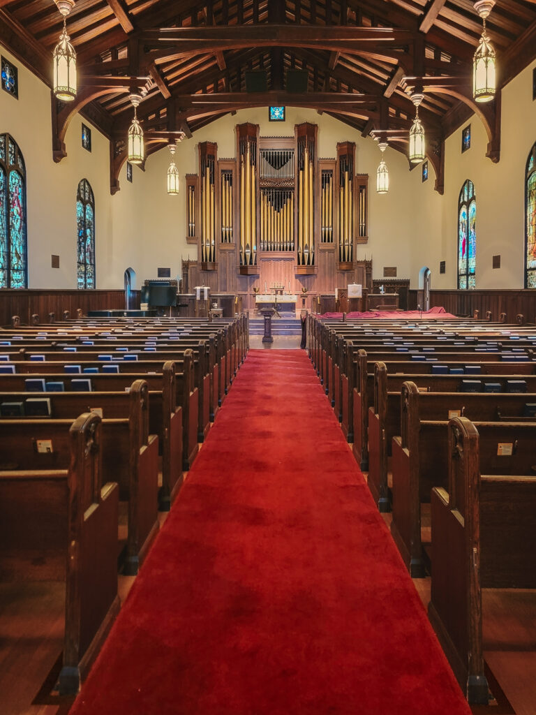 Sanctuary at First Presbyterian Church of Waco